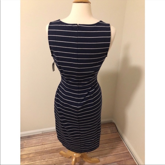 🦋 NWT Old Navy pointe knit tie belt sheath dress - Picture 3 of 12